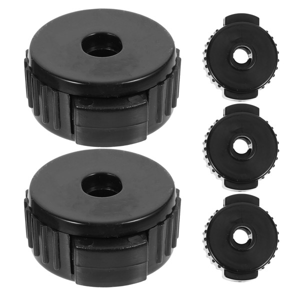 5 Pcs Cymbal Quick Release Cap Mixer Stand Drum Parts Assembly Nuts